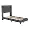 Flash Furniture Charcoal Queen Platform Bed with Headboard YK-1078-CHAR-T-GG - alternate 10